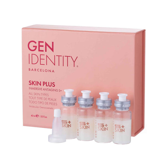 Gen Identity Skin Immersive Antiaging Face Serum - Peptide Serum for Fine Lines and Reduces Wrinkles - Anti Aging Skincare for All Skin Types - 4 pc
