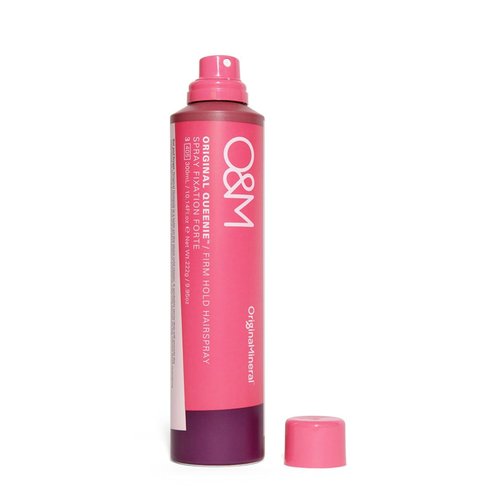 O&M Original Queenie Firm Hold Hair Spray, Non-Toxic, Vegan, Fragrance Free, Long Lasting Style, Texture Spray for Women, Natural Shine, UV Protection, Lilly Pilly, Quandong, Clean Hair Styling, 300ml