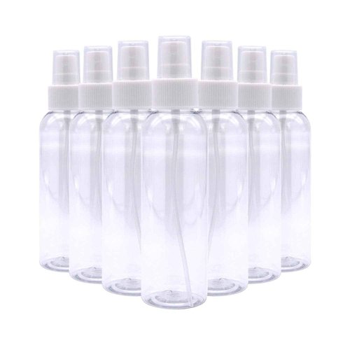 TRENDBOX 4oz Travel Size Spray Bottles, 48Pack Fine Mist Small Empty Plastic Spray Bottle, Leak Proof BPA-Free Travel Essentials Cosmetic Containers
