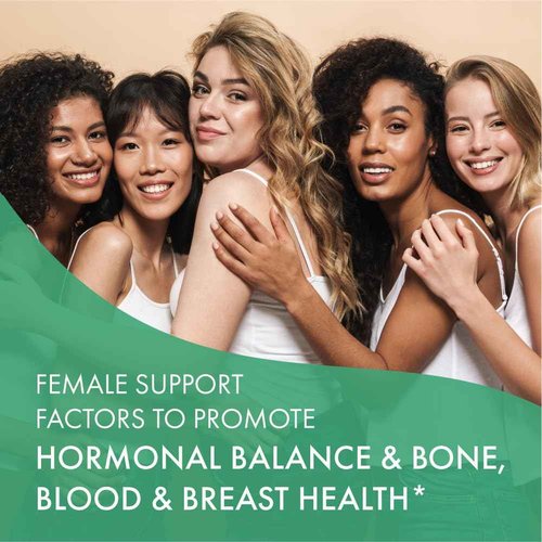 PURE ESSENCE LABS One N Only Multivitamin for Women, Natural One a Day Herbal Supplement with Vitamin D3, B12, and Biotin with Whole Foods, 90 Tablets