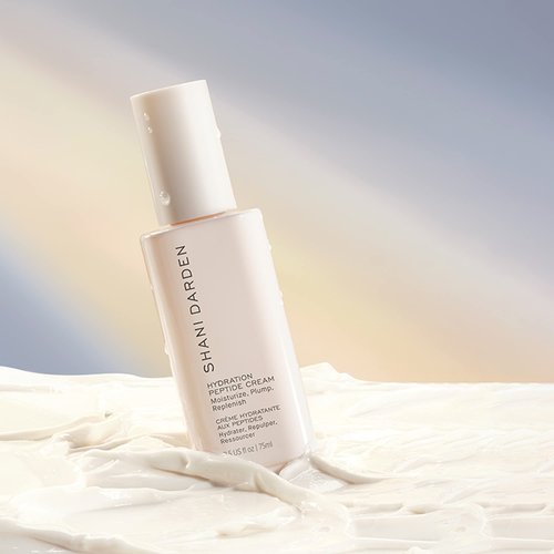 Shani Darden Hydration Peptide Cream, Oil-Free Face Moisturizer with Peptides, Squalane, Niacinamide & Ceramides for Normal to Dry Skin, Up to 72 Hours of Hydration Without Clogging Pores, 2.5 fl oz