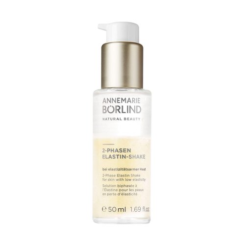 ANNEMARIE BÖRLIND 2-PHASE ELASTIN SHAKE (50ml) - Activates the skin's own elastin production, Promotes cell renewal, Gives the skin a golden glow, Vegan