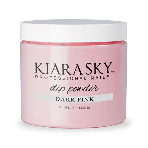 Kiara Sky Dip Powder Essentials 10 oz Refill, Dark Pink