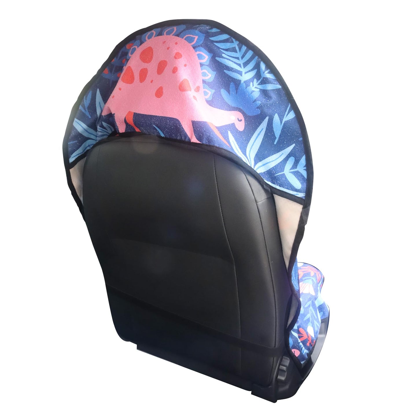 LoyaGour Car Seat Cover Protector Front Seats,for Gym Workout,Running,Swimming,Beach and Hiking,Waterproof Sweat Towel Bucket Seat Covers for Cars SUV Trucks (Dinosaur, 1Pcs)