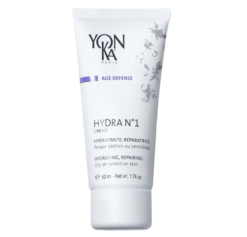 Yon-Ka Hydra No. 1 Creme (50ml) Anti-Aging Face Moisturizer, Hydrate Dry Skin with Hyaluronic Acid and Vitamin C, Rich Daily Cream to Restore Youthful Radiance, Paraben-Free