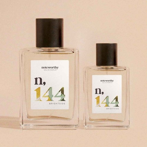 Noteworthy n,144 Brightside Eau De Parfum – Citrus, Vanilla | Sophisticated, Warm Fragrance for Any Occasion | Long-lasting Unisex Perfume for Women & Men (50ml)