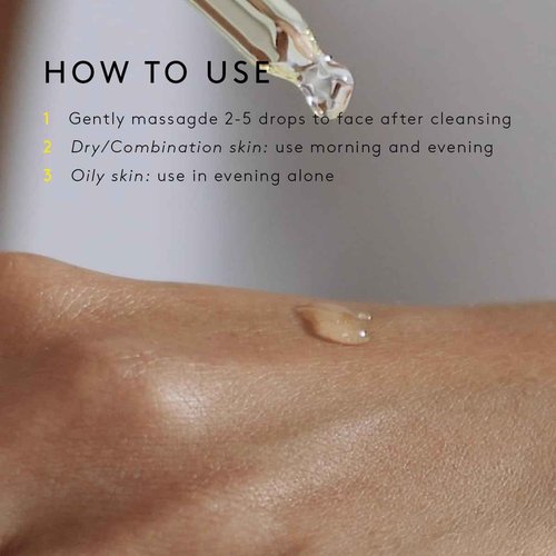 NUORI Perfecting Facial Oil| Nourishing and Regenerating, With Omega 3+6 and Vitamin E, For All Skin Types, All Natural, 20 ml / 0.7 fl oz