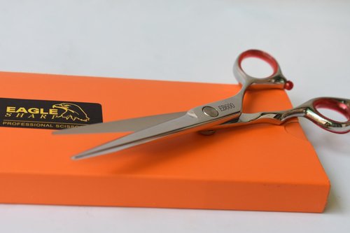 Professional Hair Scissors/Shears 5.5" For Hair Cutting Convex Edge Blade Japanese Process Shears 440C Stainless Steel