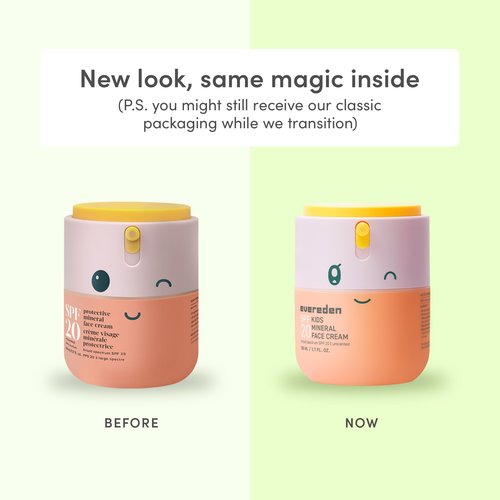 Evereden Happy Hair Kids Shampoo and Conditioner Set and Face Cream with SPF 20 | Non-Toxic Kids Face Moisturizer, Shampoo and Conditioner Set | Gentle and Clean Ingredients