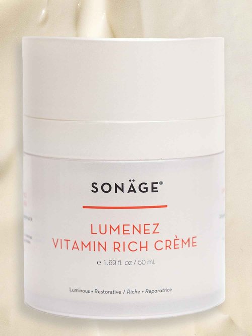 SONAGE Lumenez Vitamin Facial Cream: Daily Restorative Moisturizer with Vitamin C | Hydrating Cream for Dry Skin