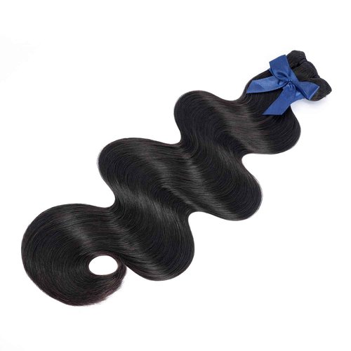 VQQSWAN Raw Bundles Human Hair Body Wave, Bleachable & Dyeable, No Shedding, No Tangles, 15A Raw Vietnamese Hair Bundles, 18 Inch, 3X Longer Lifespan