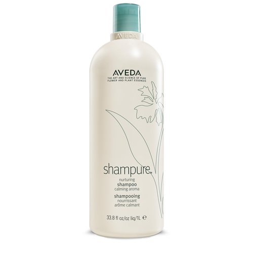 Aveda Shampure Nurturing Shampoo for Fine to Medium Hair | Gently Cleanses Hair | Daily Shampoo | 9% Naturally Derived* | Calming Aroma of Lavender & Ylang Ylang, 33.8 Fl Oz