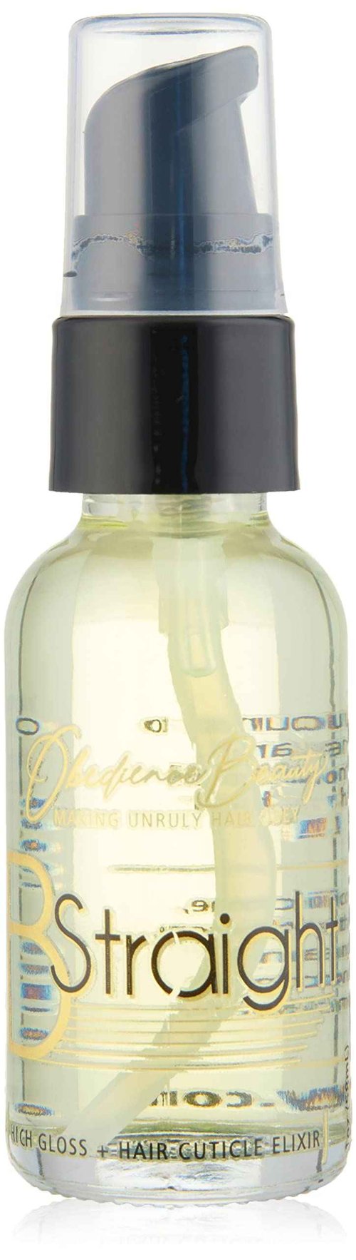 B Straight 1oz Humidity Resistant, Anti Frizz, Non-Greasy, Hair Cuticle Elixir