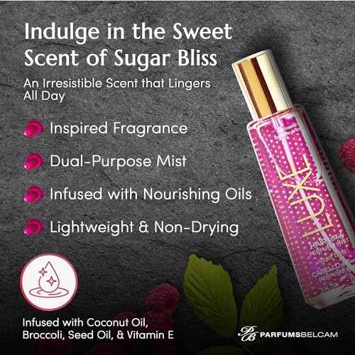 Luxe Perfumery Hair & Body Perfume Mist Sugar Bliss, 8.0 fluid ounce