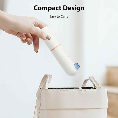 Hydrapore Blackhead Remover Pore Vacuum, 5 in 1 Blackhead Remover Tools with Hot & Cold Compress, Blackhead Extractor with 2 Suckers 3 Suction Power, Face Vacuum Pore Cleanser for Women & Men