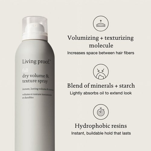 Living Proof Full Dry Volume & Texture Spray, 7.5 oz, 2-Pack