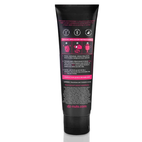 dznuts - Women’s Bliss Chamois Cream - Anti-Chafing for Saddle Sores, Thigh Friction, Skin Irritation - Cyclists, Runners, Triathletes 3 Pack