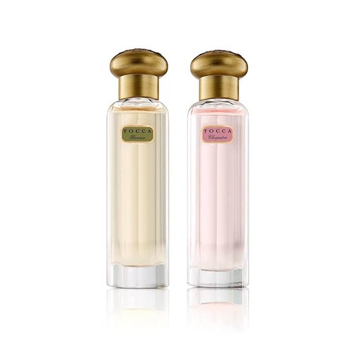 Tocca Women's Eau de Parfum, Florence & Cleopatra Fragrance Set - Hand-Finished Bottle, 20ml each