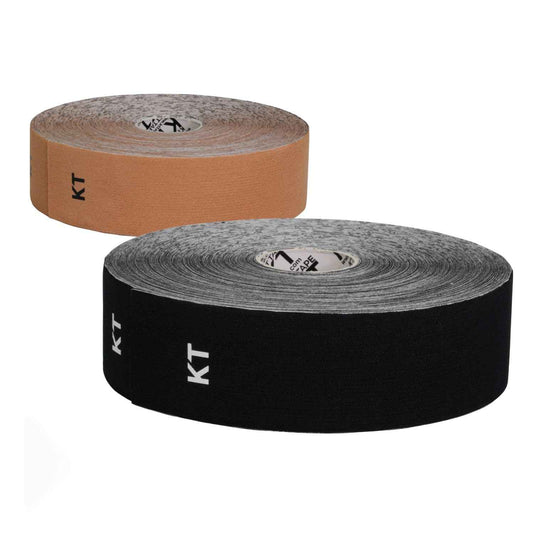 KT Tape, PRO Synthetic Kinesiology Athletic Tape 125' Uncut Roll, Black