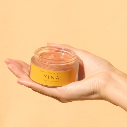 Yina - Décolletage Treatment Balm | Sustainable, Cruelty-Free, Clean Skincare (1.6 fl oz | 50 ml)