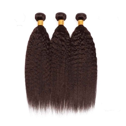 Condescension Human Hair Bundles 24 26 28 Inch Color 4 Kinky Yaki Wave Human Hair Bundles Unprocessed Brazilian Virgin Hair for Black Women