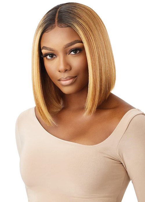 Outre Lace Front Wig - Melted Hairline - KIANI (JET BLACK 1)
