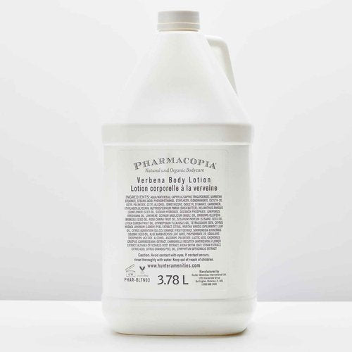 Pharmacopia Hotel Verbena Body Lotion – Moisturizing Aromatherapy Body Cream with Natural & Organic Ingredients – Vegan, Cruelty Free, Aromatic Moisturizer, 128 oz