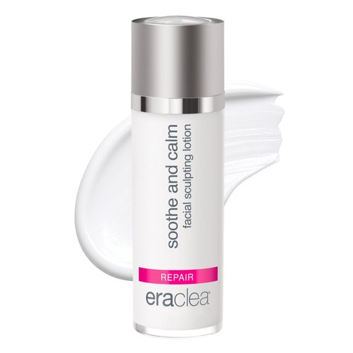 eraclea Soothe and Calm Facial Sculpting Lotion, Hydrating Lymphatic Drainage Cream for Anti-Puffiness with Niacinamide, Arnica and Hyaluronic Acid for Hydrated, Firmer Skin(1 fl oz)