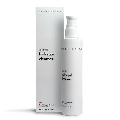 SURPLEXION Hydra Gel Cleanser, Gentle Daily Face Wash, All Skin Types, 6.76 fl oz