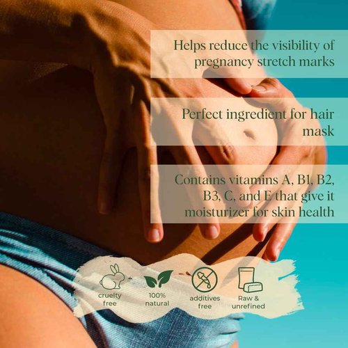 Raw Organic Cocoa Butter 2 lb (1 lb in each bag) 100% Natural, Unrefined, Pure, Excellent For Skin Care,Cooking, DIY WhIpped Body Butter, Lip Balms, Lotions, Chocolate and More!