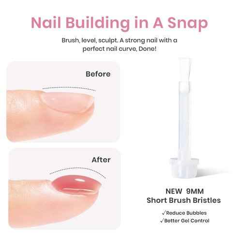 Beetles Gel Nail Polish Set, 119 PCS 100 Colors with Beetles Builder Gel for Nails 6 Colors 7 in 1 Strengthener Gel Builder for Nails