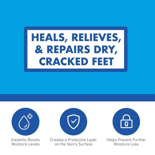 O'Keeffe's K0320001-4 Healthy Feet Foot Cream in Jar (4 Pack), 3.2 oz