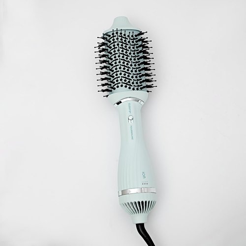 Taiff - Blow Dryer Brush | 2-in-1 Volumizing Hot Air Brush with Ion & Tourmaline Technology | 1200W DC Motor for Fast Drying & Styling | Detachable Head, Advanced Bristles, Monovolt Safety
