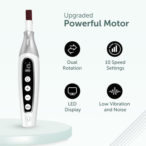 UTILYZE PediLux Pro + Replacement Drill Bits Bundle
