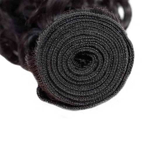 Water Wave Bundles Human Hair 30 32 34 Inch Wet And Wavy Human Hair Bundles Brazilian Virgin Remy Hair Extensions Double Weft Healthy And Soft 3Pcs/Set Deals