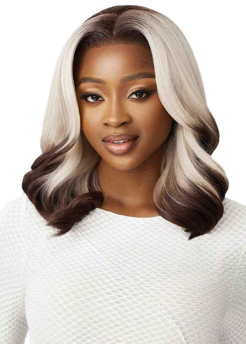Outre Lace Front Wig - Perfect Hair Line 13X4 - Malibu (DR JADE BLUE)