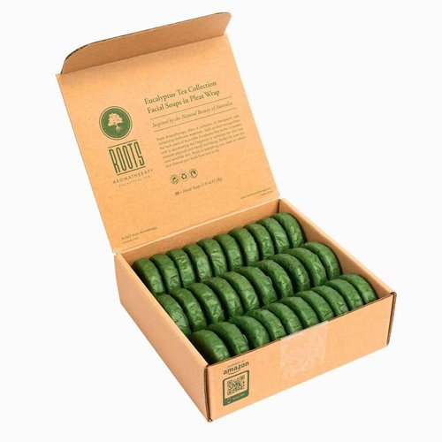 Roots Aromatherapy 120 Pieces Airbnb Essentials for Hosts Bulk Hand Soap Bars for Bath Facial Travel Size,Pack,Mini Hygiene Toiletries For Homeless Care Package,Air BnB Supplies,Guests Bathroom,Hotel