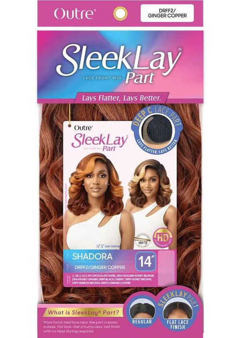 Outre SleekLay Part HD Deep-C Lace Part Lace Front Wig - SHADORA (1)