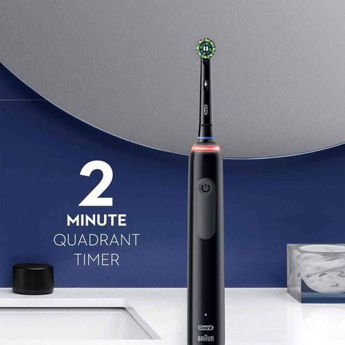 Oral-B Smart 1500 Electric Power Rechargeable Battery Toothbrush, Black
