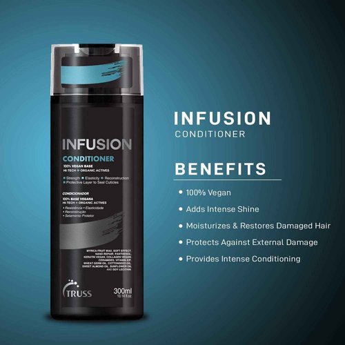 TRUSS Infusion Shampoo and Conditioner Set Bundle