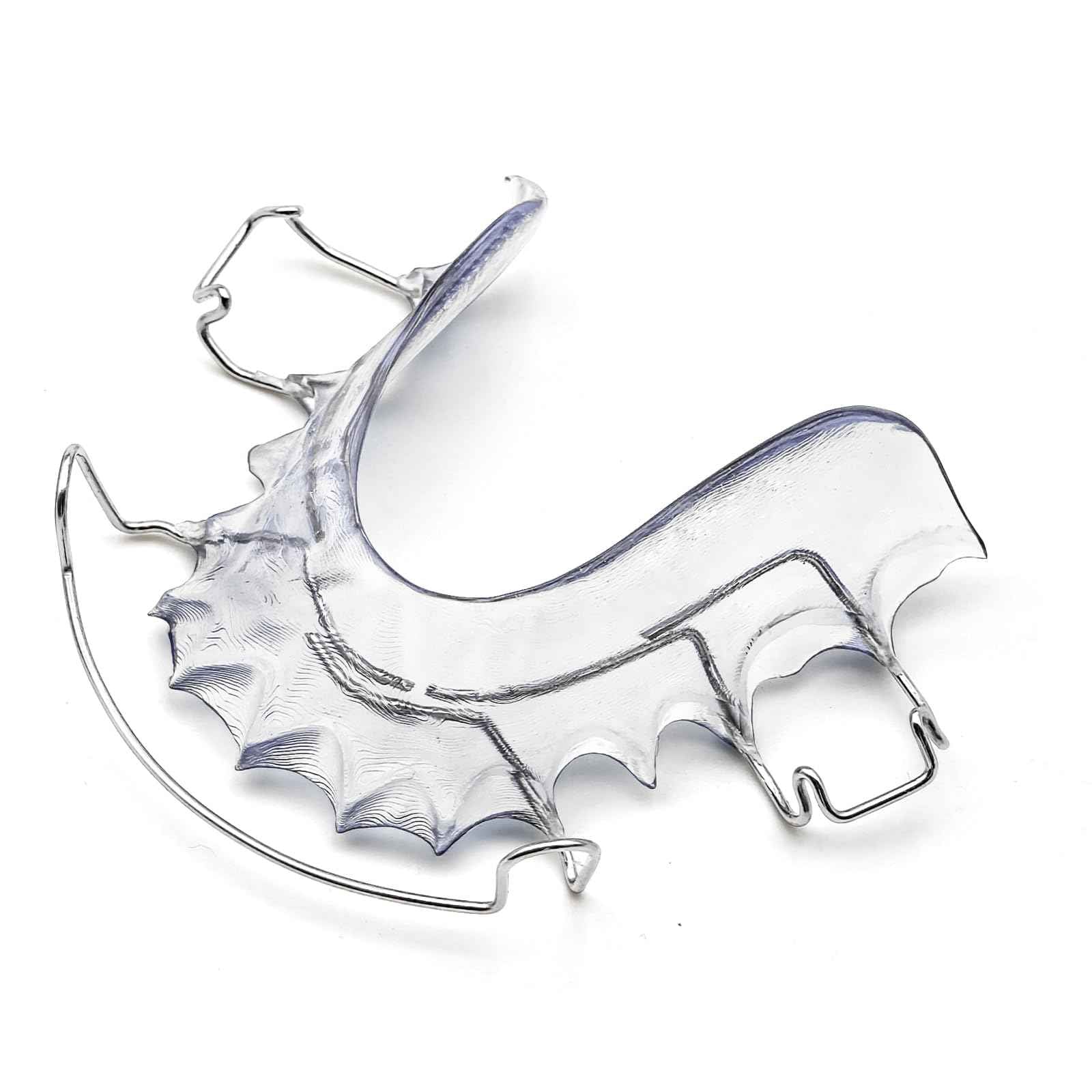 2 Hawley Retainer for Custom Teeth Retention, Custom-Fit Two Retainers for Upper and Lower Teeth - Comfortable and Durable