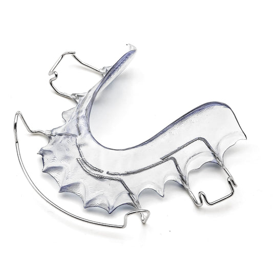 2 Hawley Retainer for Custom Teeth Retention, Custom-Fit Upper and Lower Retainers - Comfortable and Durable