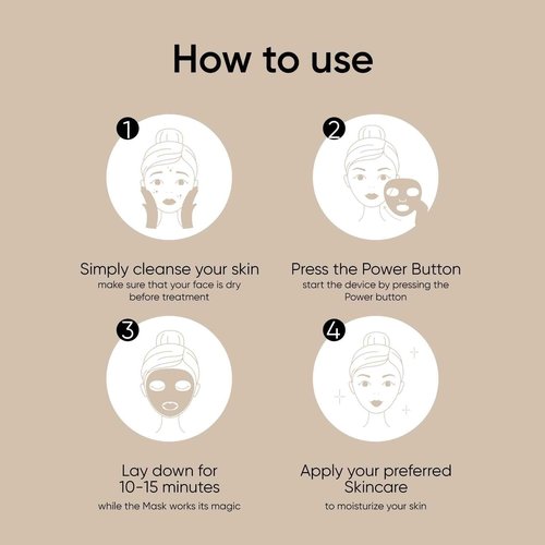 ESTANANA Cordless Red Light Therapy for Face, 7 Modes Led Face Mask Light Therapy with Remote, Near Infrared 880 Red Light Therapy Mask at Home, Wrinkle Reduction, Anti-Ageing, White