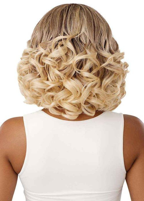 Outre Lace Front Wig - Perfect Hair Line 13X4 - Abigail (DARK VIOLET)