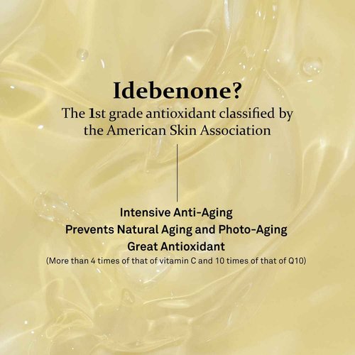 Ultra V Idebenone Prestige Ampoule, 4 Vials Set, Anti-Aging Antioxidant Serum, 0.34 fl oz Each - Antioxidant, Anti Wrinkle, Smoothes, Softens, Hyaluronic Acid, Peptides