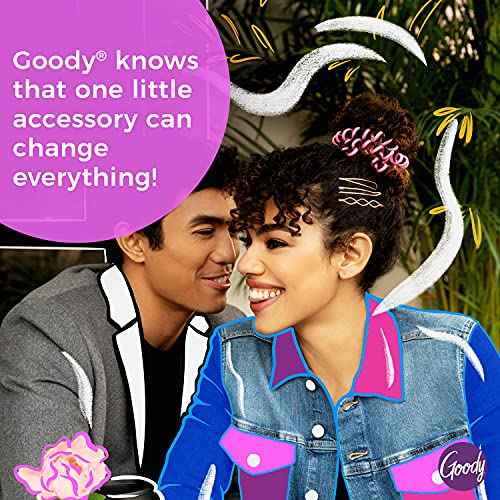 Goody x Total Texture Smoothing Brush - Vegan Boar Bristles Help Condition and Smooths Hair Cuticles for Enhanced Shine Shine - For Natural and Textured Hair - Non-Slip Grip