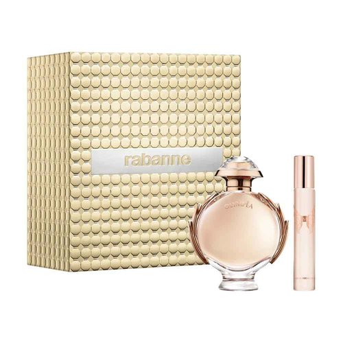 Paco Rabanne Olympea 2-Piece Gift Set For Women, (2.7 Oz Eau De Parfum Spray + 0.67 Oz Miniature)