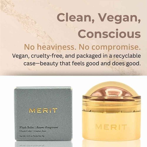 Merit Flush Balm Cream Blush - Beverly Hills - Soft Peach
