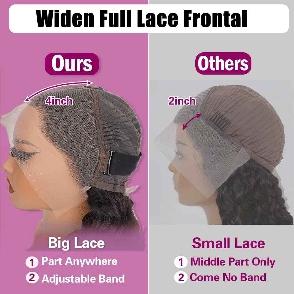 Highlight Ombre Lace Front Wigs Human Hair 28 Inch 13X4 Body Wave Honey Blonde HD Lace Front Wigs Human Hair Pre Plucked with Baby Hair 180% Density 4/27 Balayage Glueless Wigs for Black Women