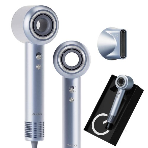 Hair Dryer, 130000 RPM Ionic High Speed Blow Dryer for Fast Drying with 680 Millions Negative Ions, Low Noise Lightweight Hairdryer with Magnetic Nozzle for Travel Salon Women Man